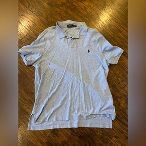 Men’s 2X Ralph Lauren Blue Collared Shirt